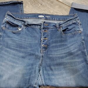 Old Navy Women's Straight Leg Denim Jeans